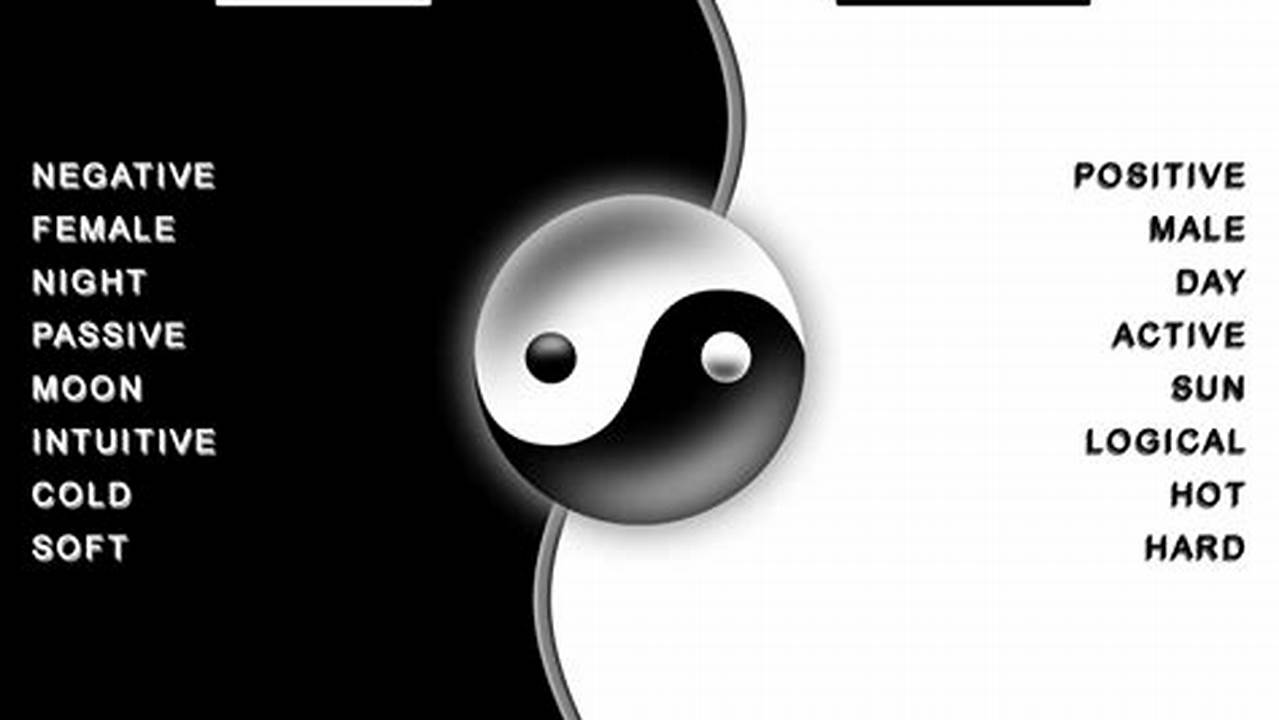 You Know, Yin And Yang And The Importance Of Both., 2024