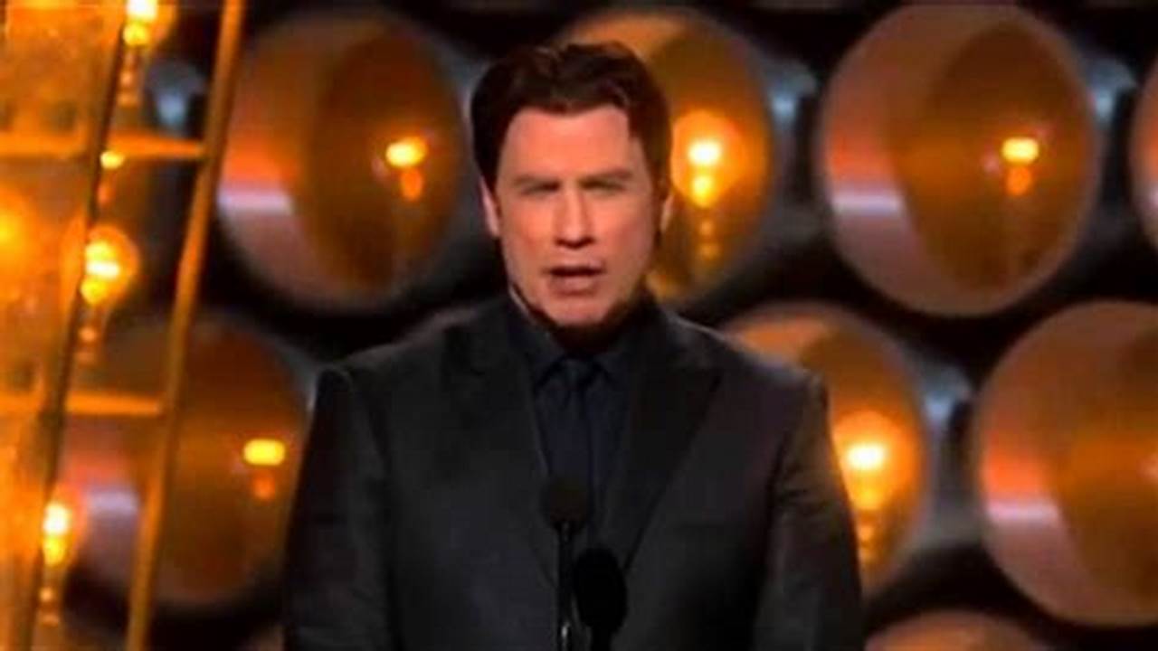 Youtube John Travolta Oscars 2024