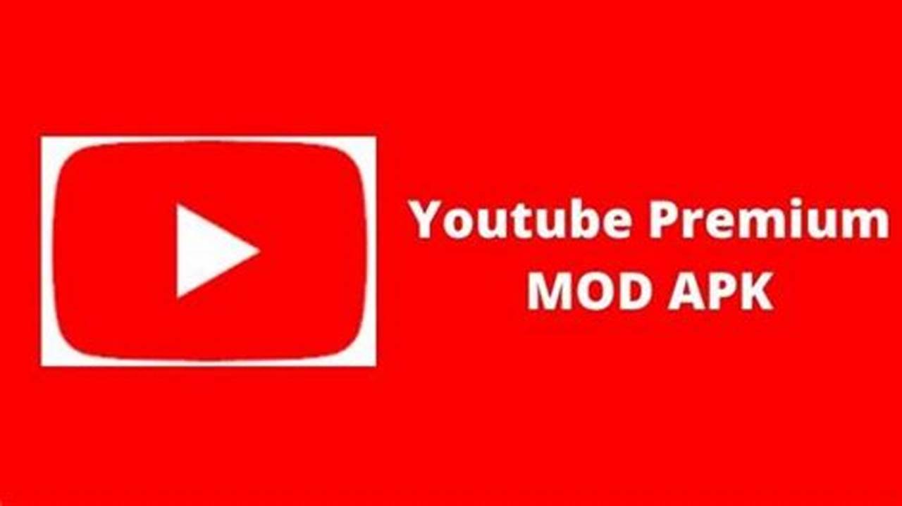 Youtube Premium Mod Apk Latest Version 2024