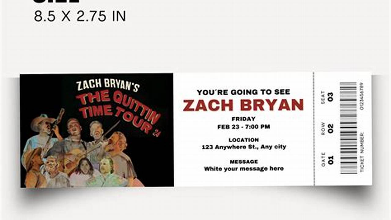 Zach Bryan Tickets Philadelphia 2024