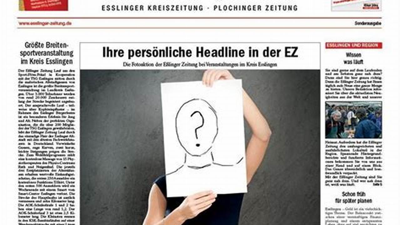 Zeitung, Wo