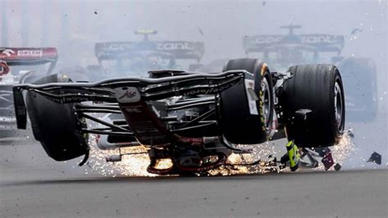 Zhou Guanyu F1 Crash