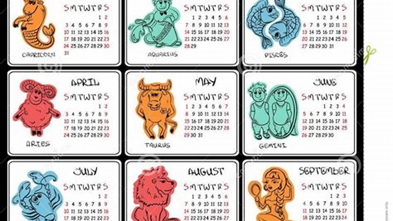 Zodiac Sign 2024 Calendar Google Scholar Trudi Sonnie