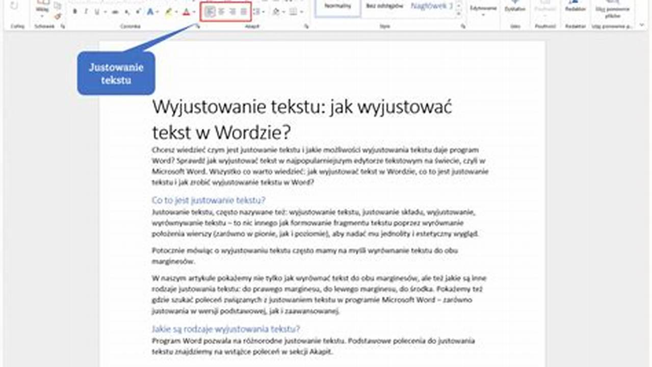 Zredakuj Dokument W Edytorze Microsoft Word Wedlug Ponizszych Zalecen