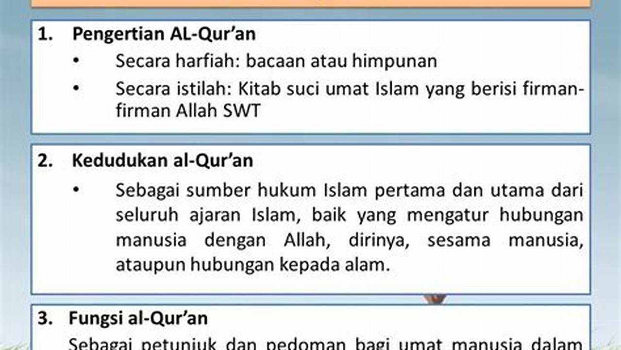 Cara Mudah Memahami Al Quran Menurut Bahasa