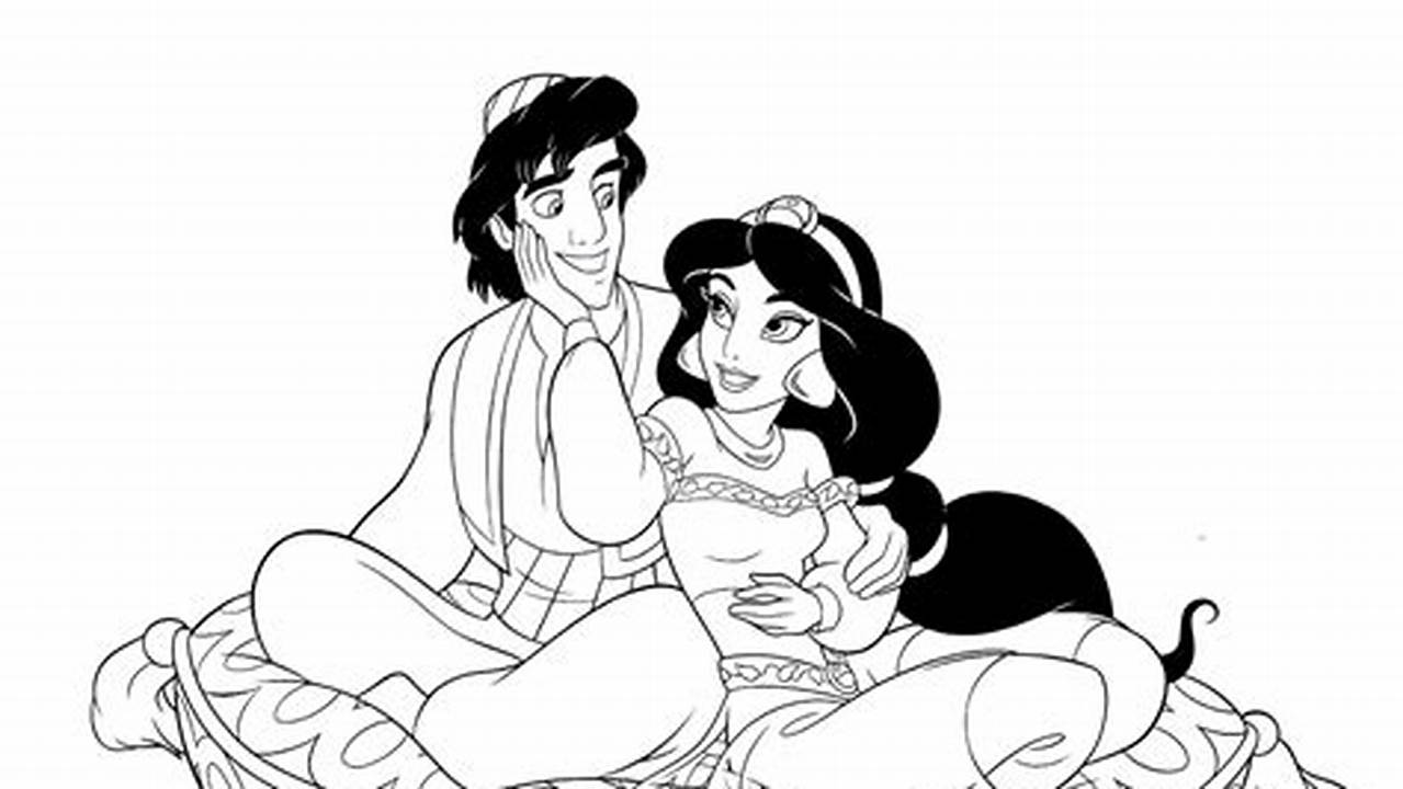 Dive into the Magic: Aladdin Coloring Pages Online for Limitless Creativity