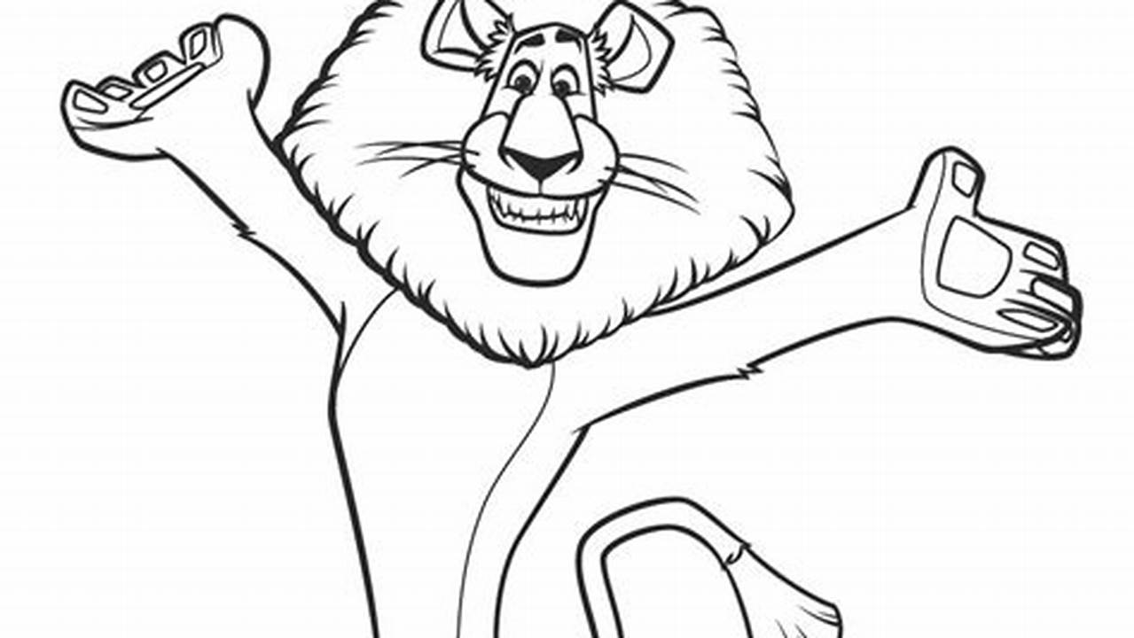 How to Unleash Creativity with Alex Madagascar Coloring Pages