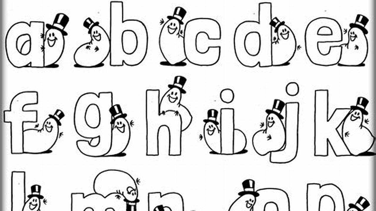 Unlock Letter Magic with Alphabet Coloring Pages for Preschoolers