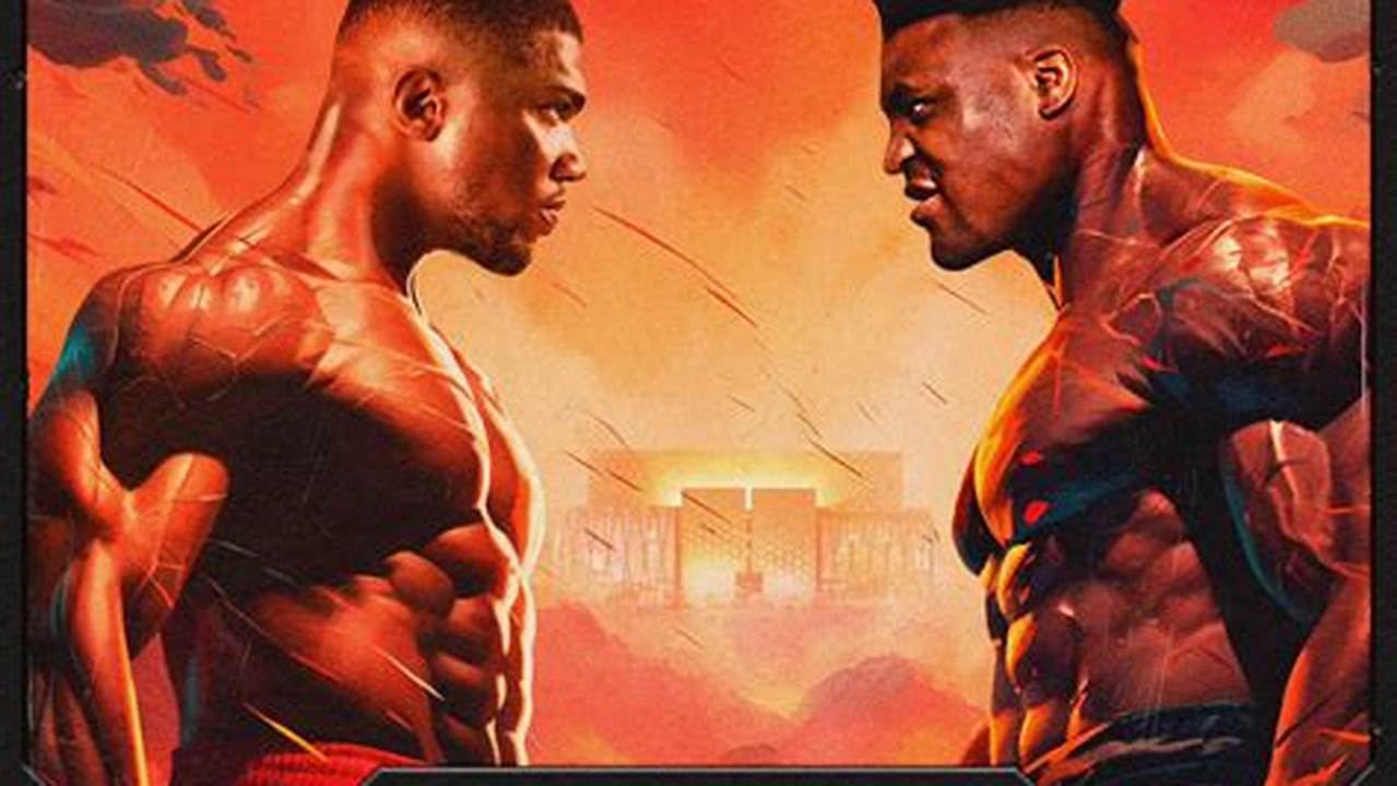 Breaking News: Anthony Joshua vs Francis Ngannou Date and Time Revealed!