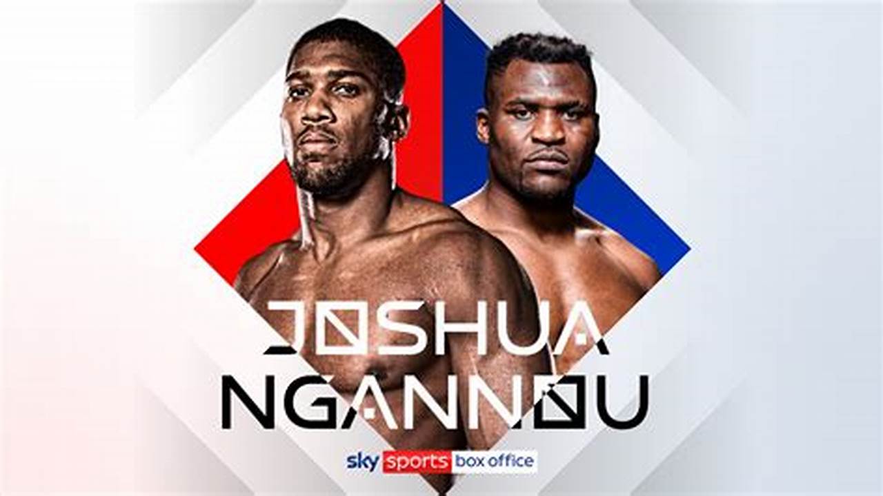 Breaking: Anthony Joshua and Francis Ngannou Set for Epic Boxing Clash
