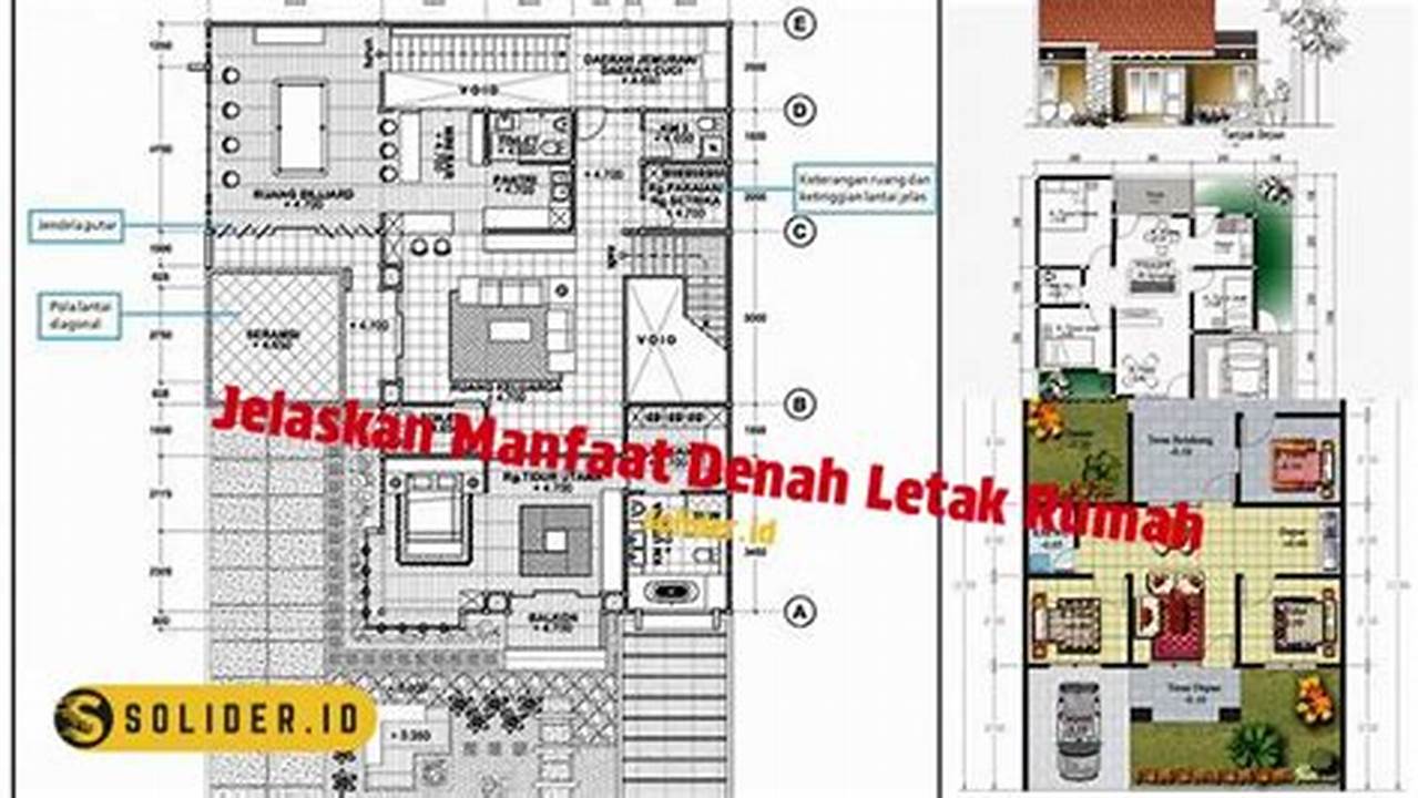 10 Manfaat Denah yang Baru Diketahui