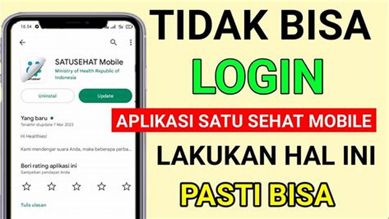 AP dan Satusehat Tidak Dapat Dibuka