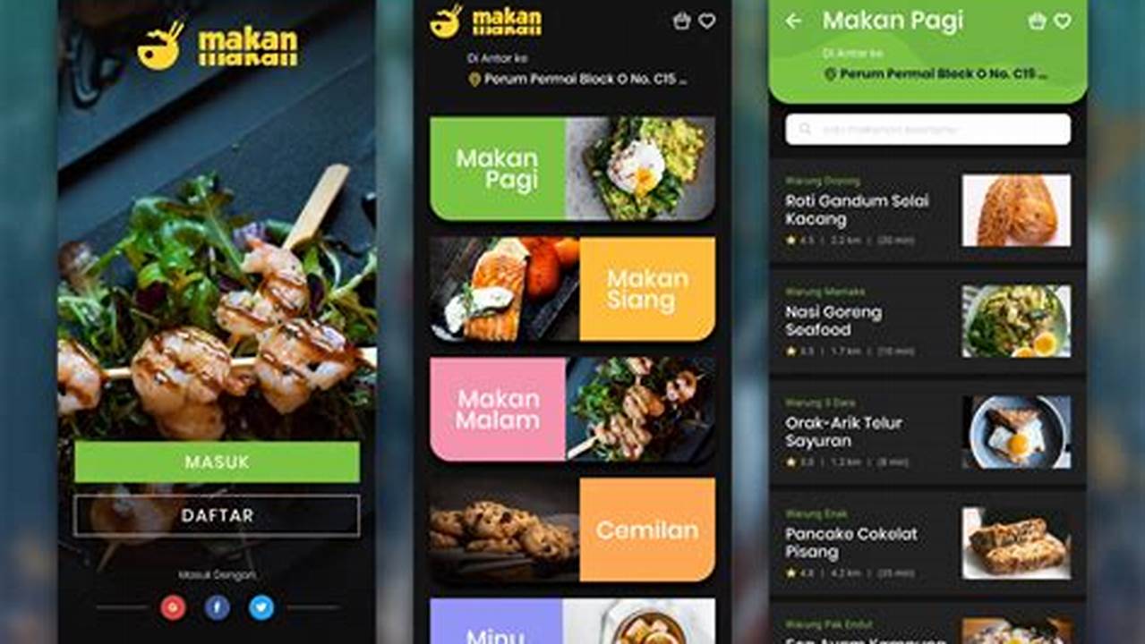 Aplikasi untuk Jualan Makanan Online