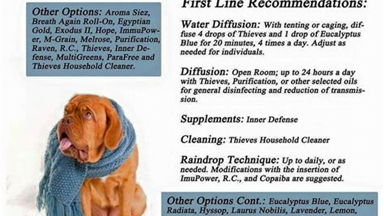 Discover the Power of Aromatherapy for Kennel Cough: Uncover Hidden Remedies