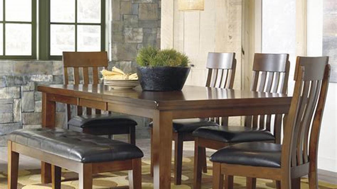 Ashley Furniture Kitchen Tables and Chairs: A Guide to Stylish Dining