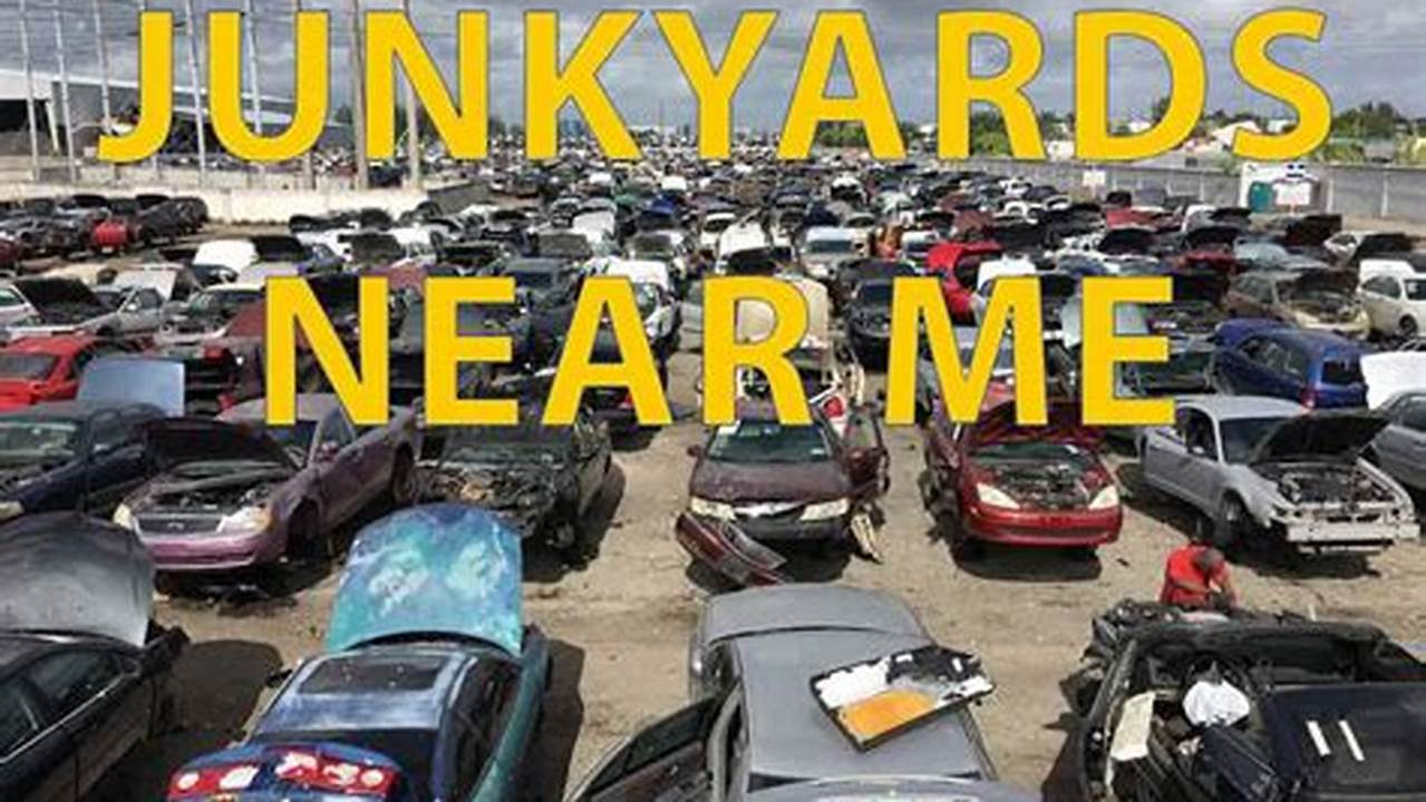 Discoveries Await: Explore Auto Recycling Yards Near You