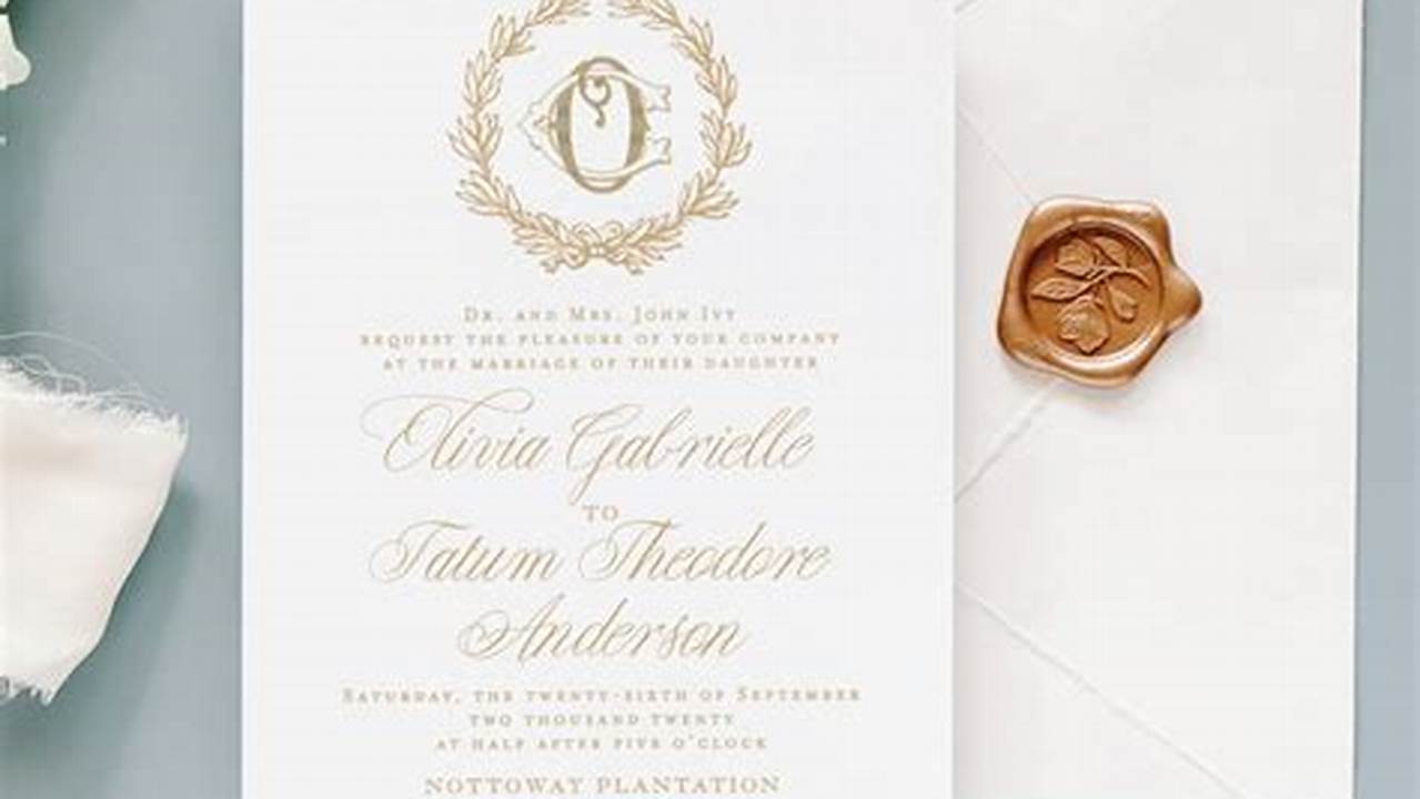 Unveiling the Average Price of Wedding Invitations: A Guide for Engaged Couples