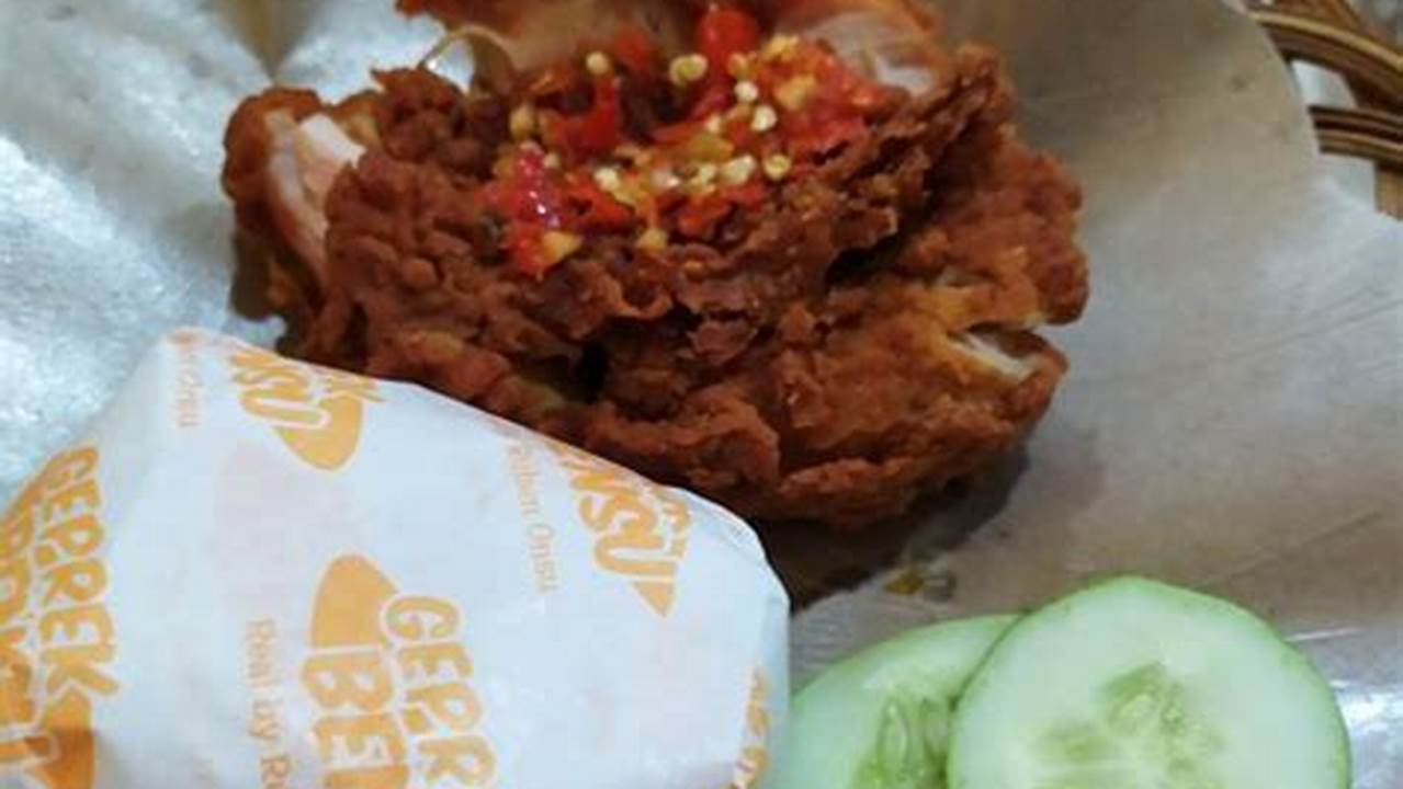 Ayam Geprek Bensu PIK: Sensasi Kuliner Pedas Menggugah Selera!