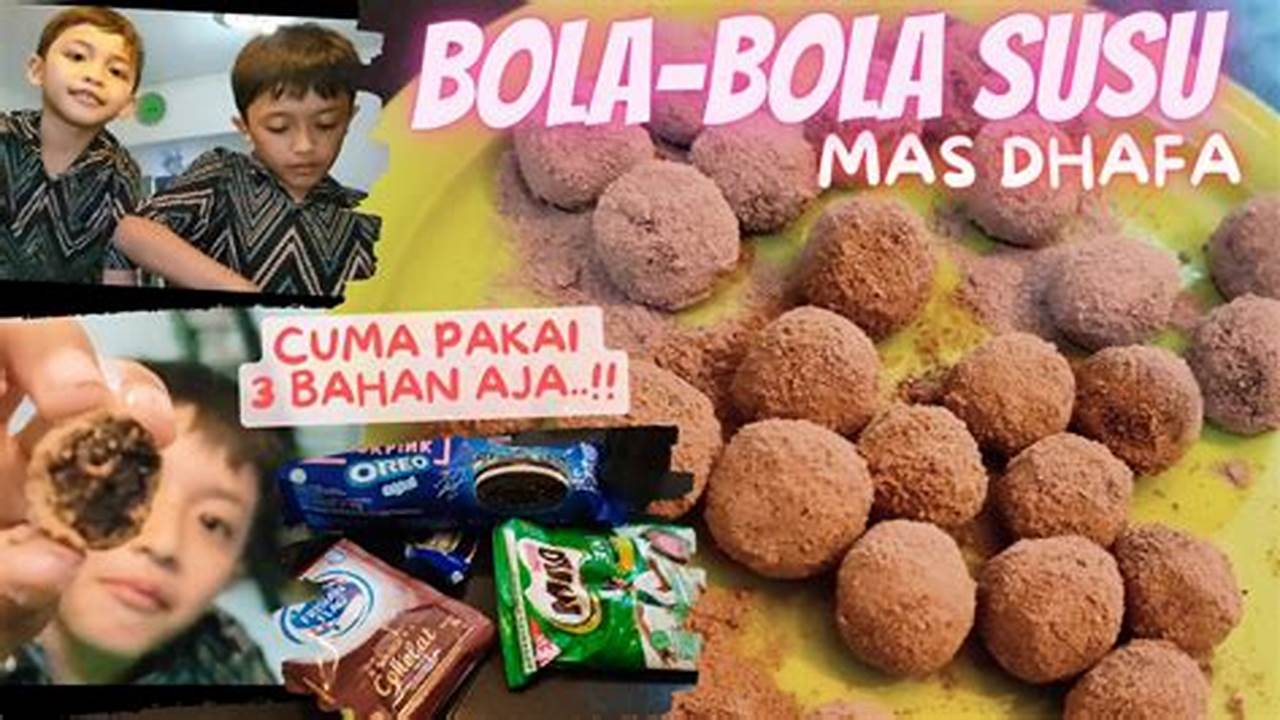 Resep Bola-bola Susu Renyah: Bahan-bahan Rahasia Terungkap!