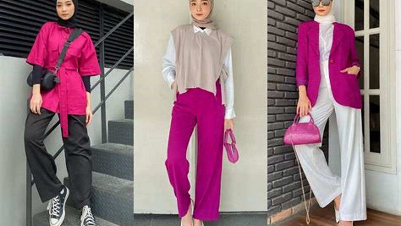 Temukan Rahasia Padu Padan Jilbab untuk Baju Pink yang Menawan