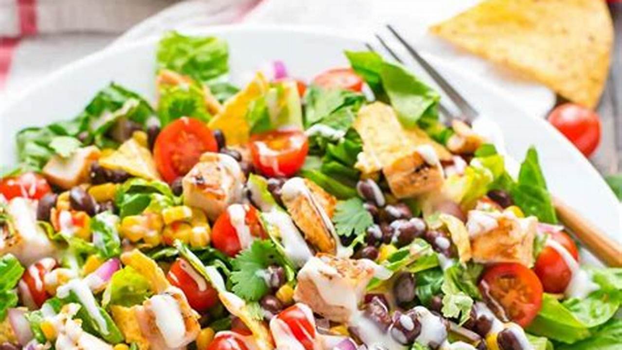 Savor the Smoky Goodness: BBQ Chicken Salad Recipe for a Flavorful Treat