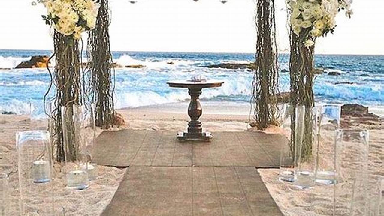Stunning Beach Wedding Decorations: Ideas for a Picture-Perfect Seaside Celebration