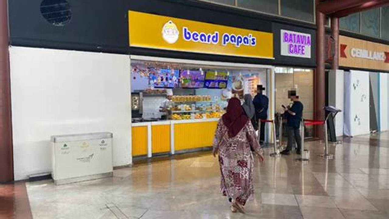 Rahasia Kelezatan Choux Cream Beard Papa's di Terminal 2 Soekarno Hatta