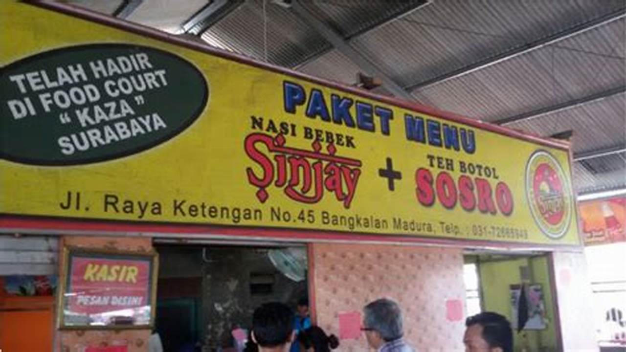 Sensasi Kuliner Bebek Sinjay Kaza Surabaya: Rasanya Khas, Harganya Pas