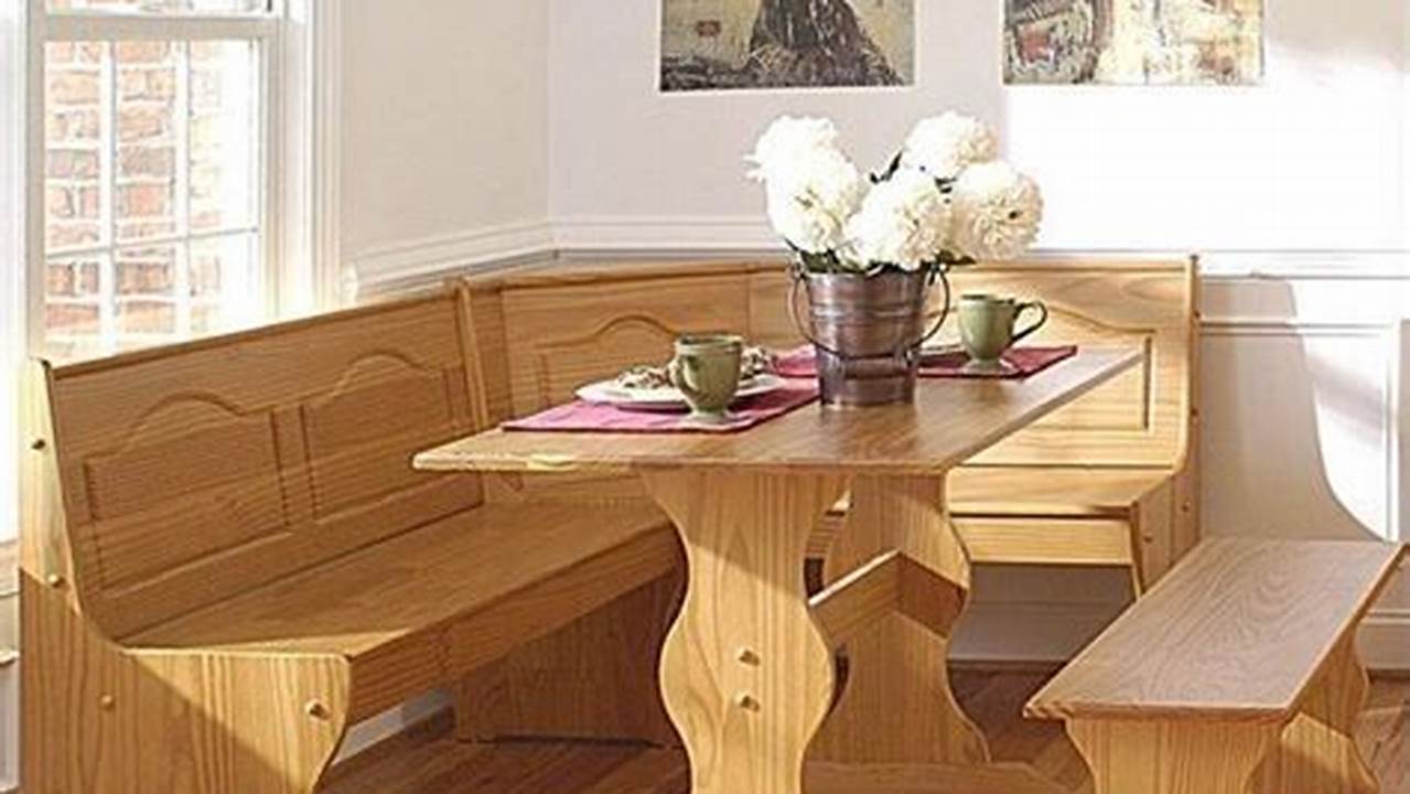 Bench Table and Chairs for Kitchen: The Ultimate Guide to Creating a Cozy and Stylish Dining Space