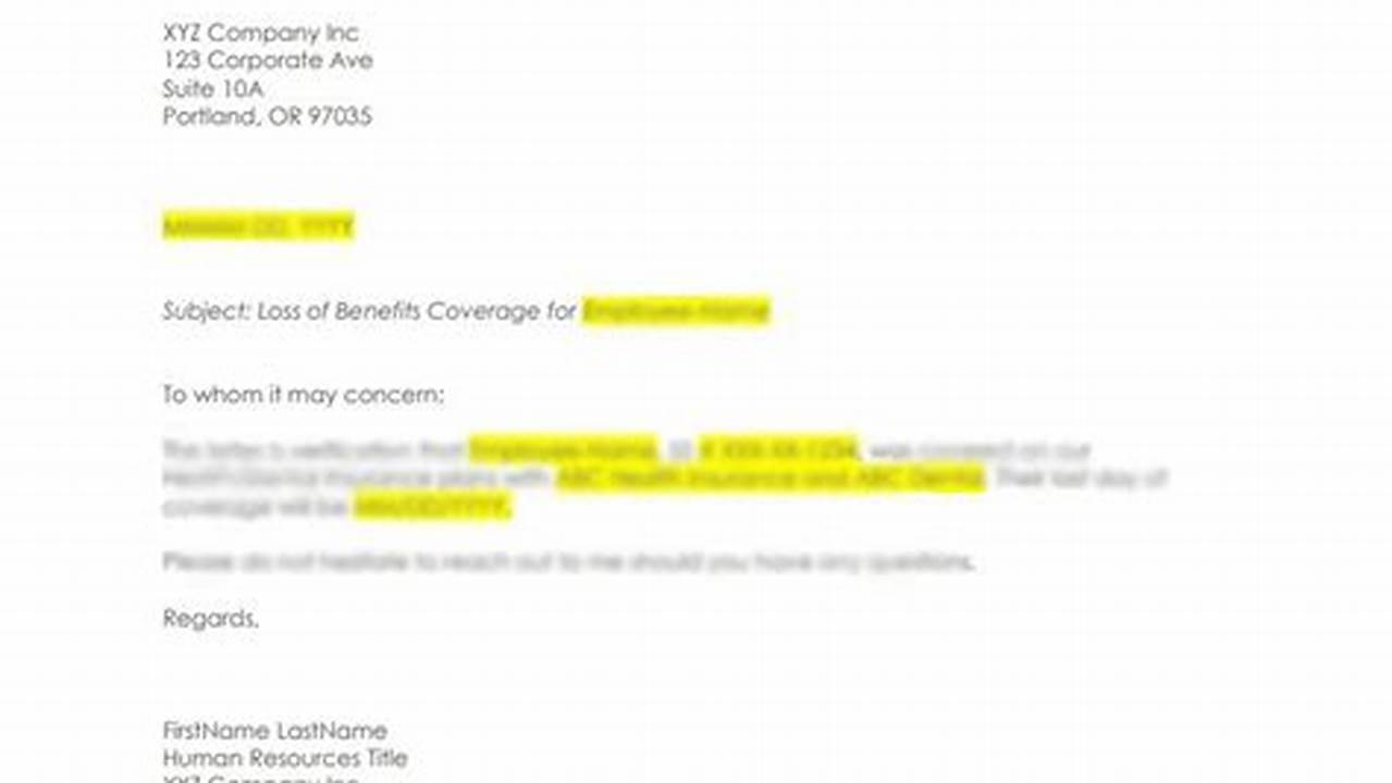 Unveiling the Secrets of Benefit Coverage Ending Letters: A Comprehensive Guide for the Savvy Insurance Consumer