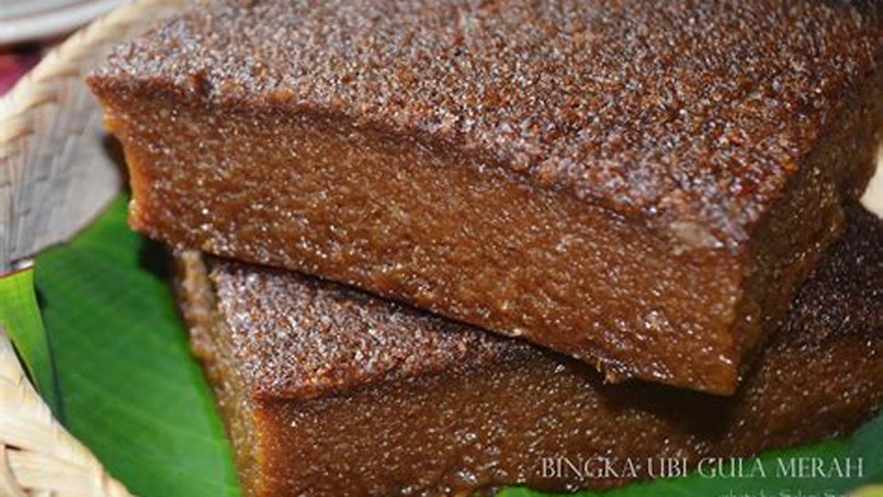 Resep Rahasia Bingka Ubi Kayu Gula Merah, Sensasi Manis Legit yang Menggugah