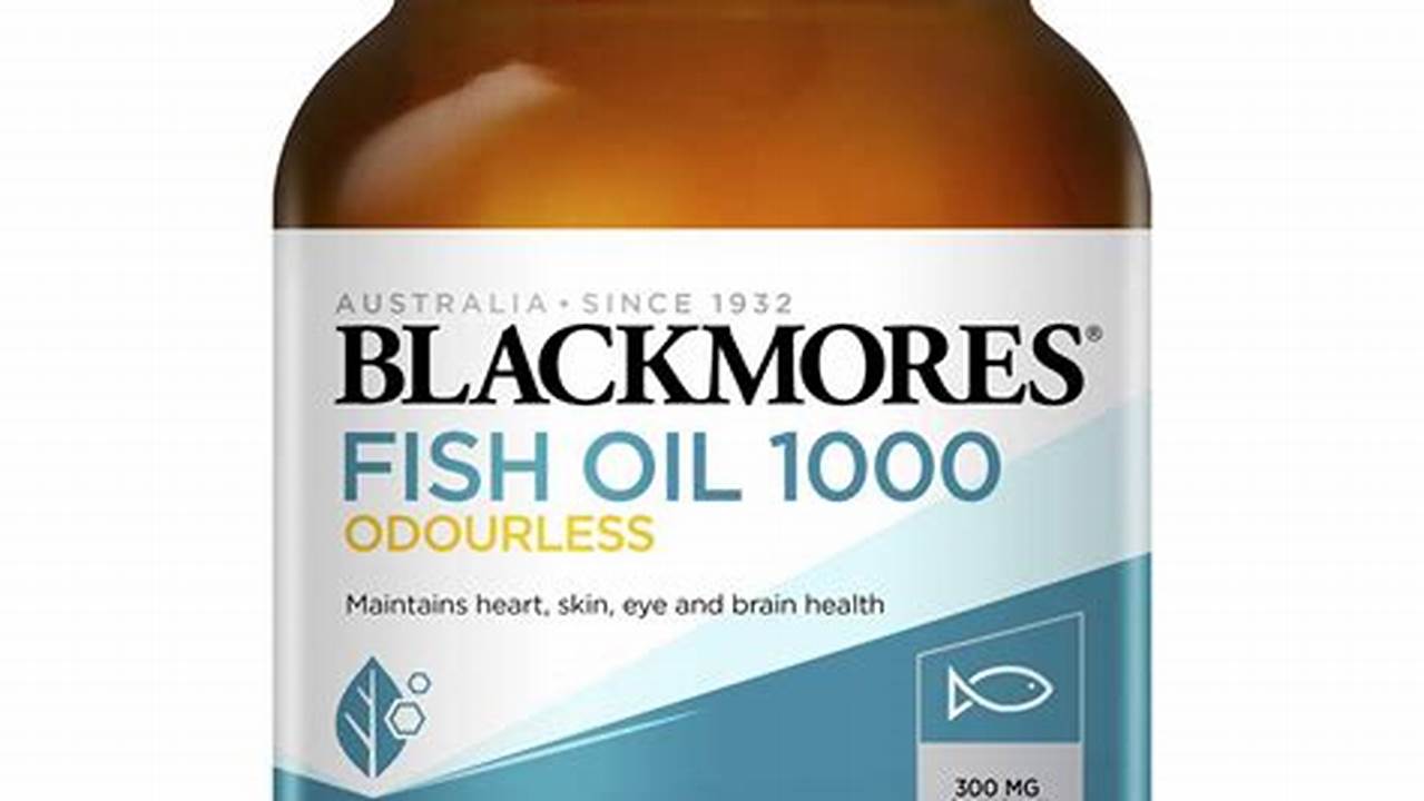 Temukan Manfaat Blackmores Fish Oil 1000 yang Jarang Diketahui, Penting Untuk Anda Ketahui!