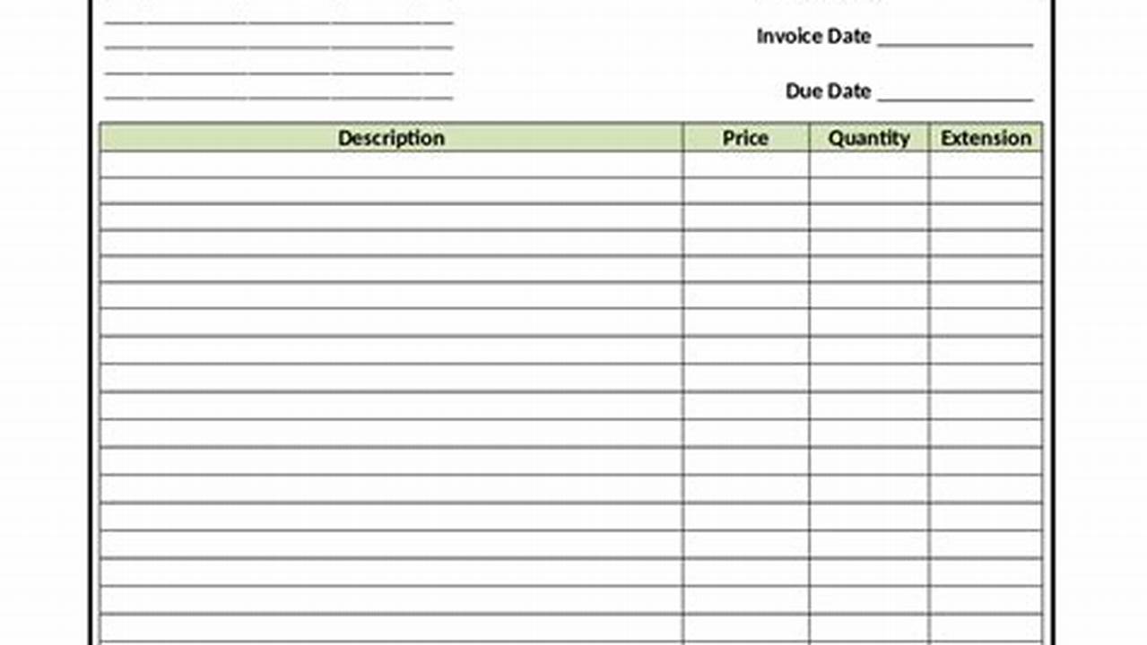 Blank Invoice Format: A Simple Guide to Creating Professional Invoices