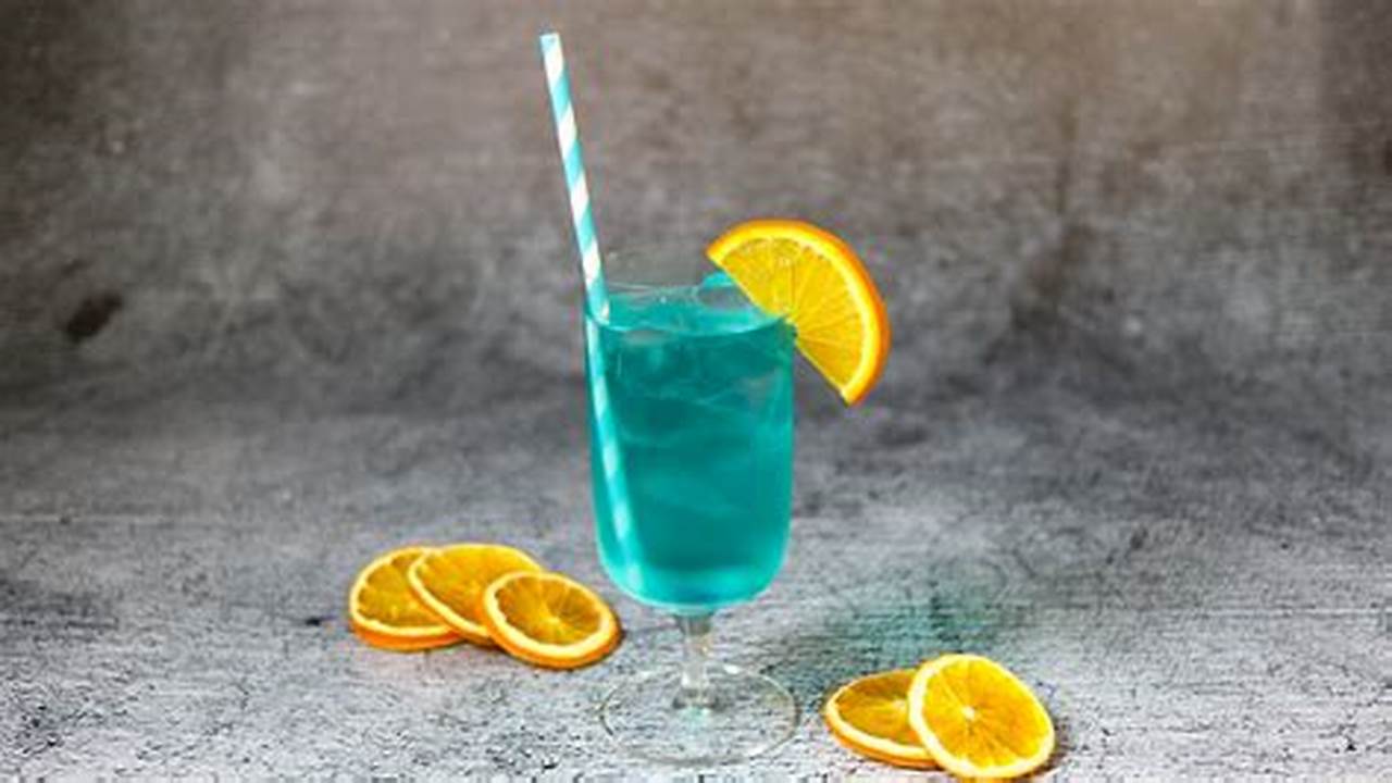 Niebieska Laguna - przepis na orzeźwiający drink