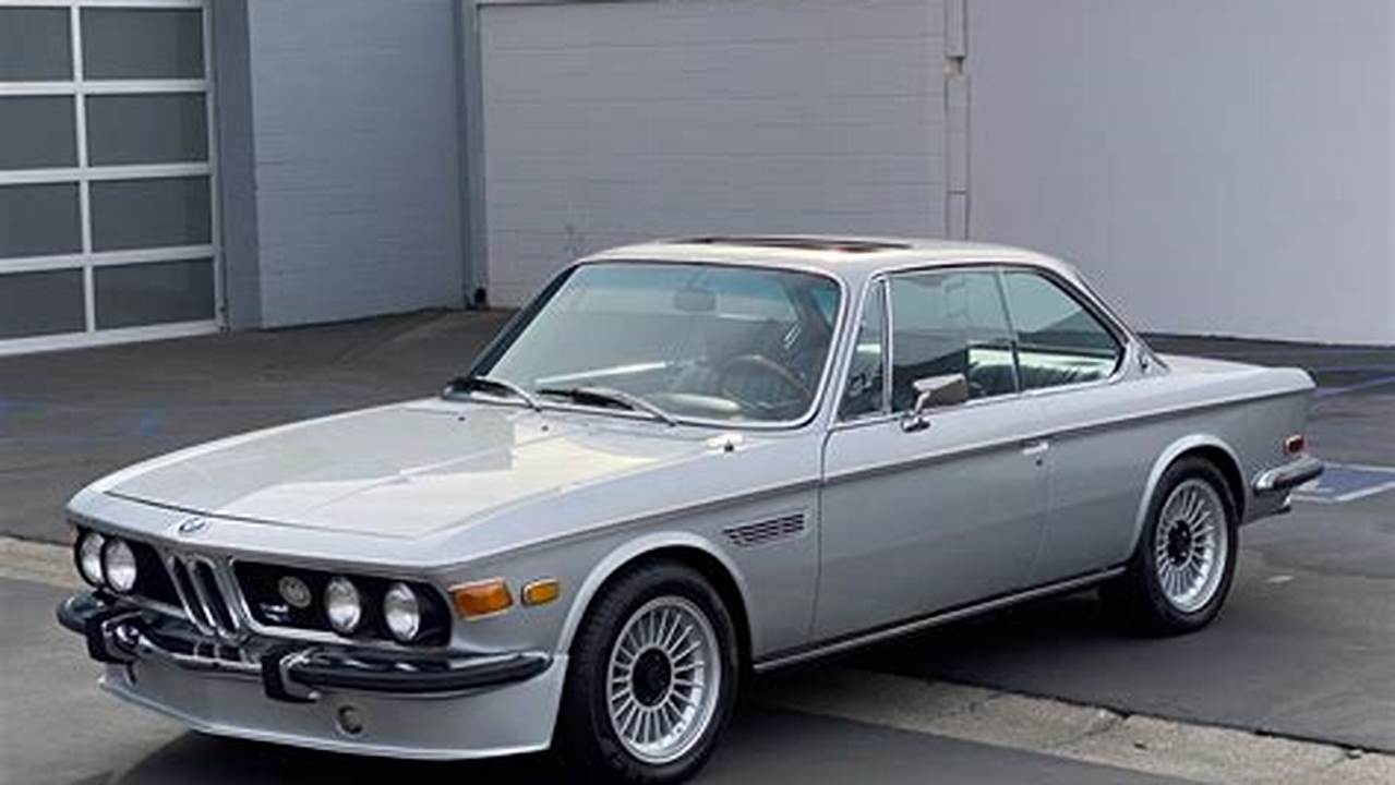 Unleash the Secrets of the Iconic BMW 1972 3.0 CS