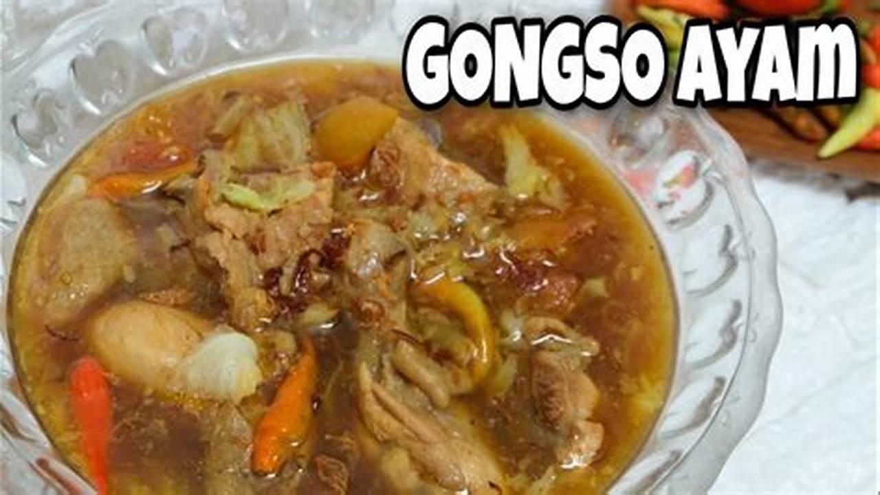 Bumbu Ayam Gongso Sederhana: Rahasia Kuliner yang Tak Terlupakan