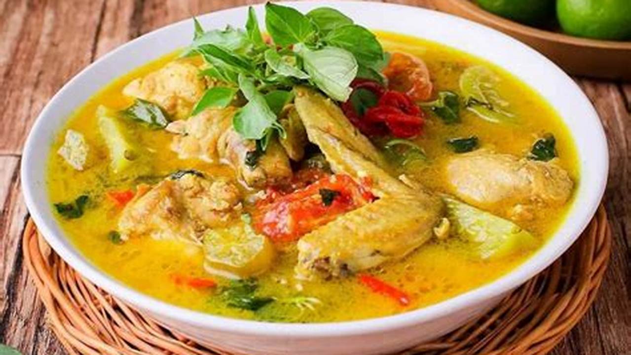 Resep Rahasia Bumbu Ayam Kuah Pedas yang Bikin Nagih!