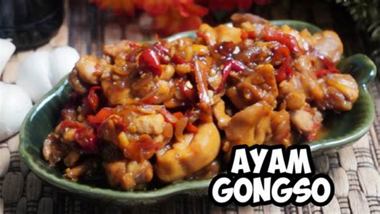 Resep Rahasia Bumbu Gongso Ayam yang Bikin Lidah Bergoyang