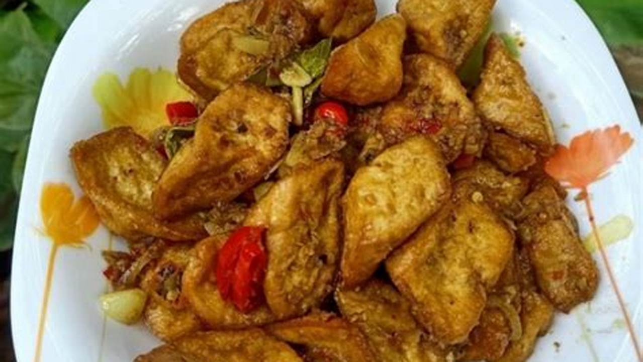 Bumbu Goreng Tahu: Rahasia Resep Enak dan Bergizi