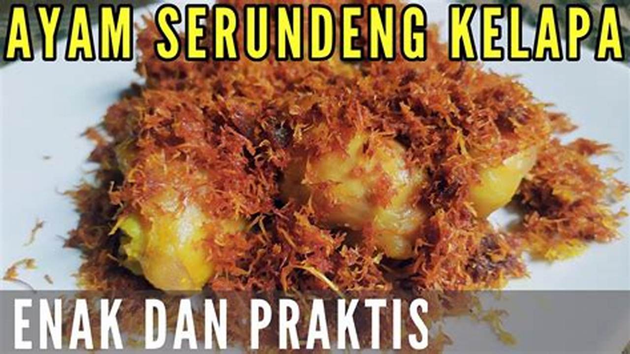 Temukan Rahasia Kuliner Jawa Timur: Serundeng yang Bikin Nagih!