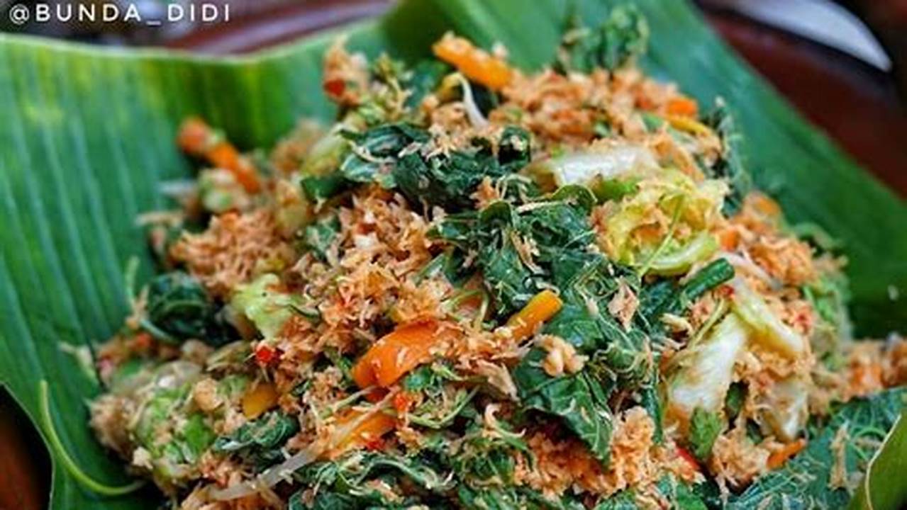 Rahasia Resep Bumbu Urap Sayur yang Bikin Ketagihan