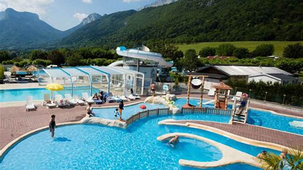 Camping at Lac Leman with Swimming Pool