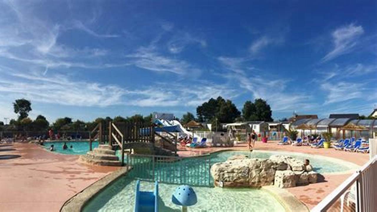 Camping in Calvados with Pool