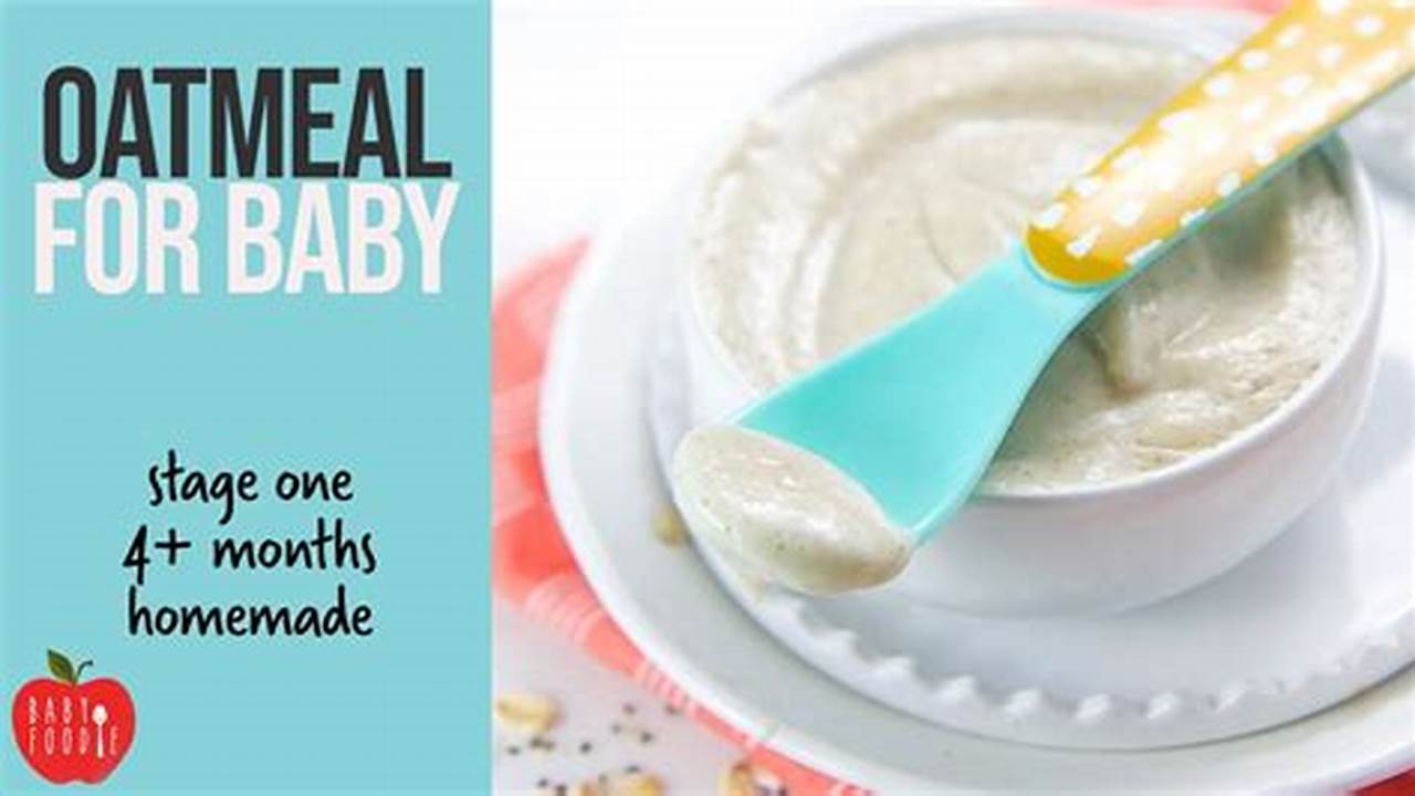 Can I Mix Baby Oatmeal with Water? A Parent's Guide to Oatmeal Basics