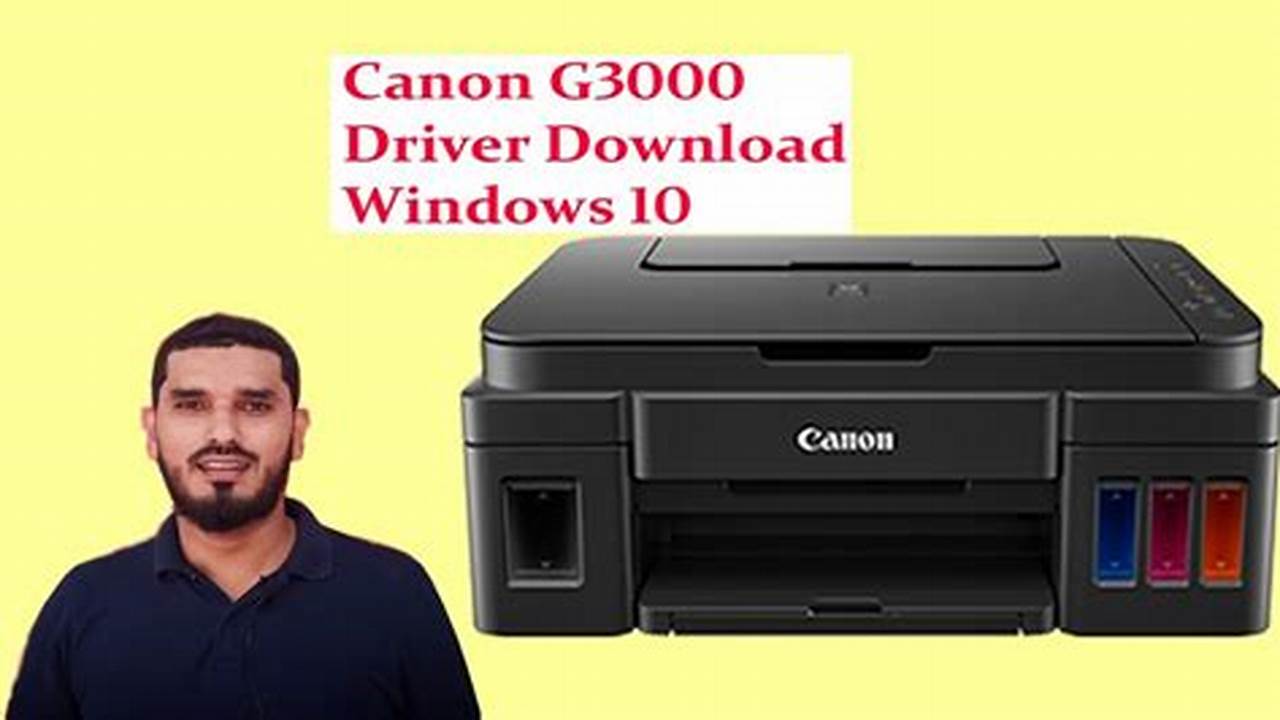 canon g3000 printer driver download