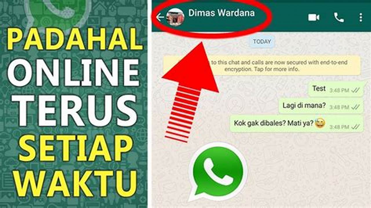 Cara Rahasia WhatsApp: Hilang Tanpa Jejak dari Online dan Mengetik!