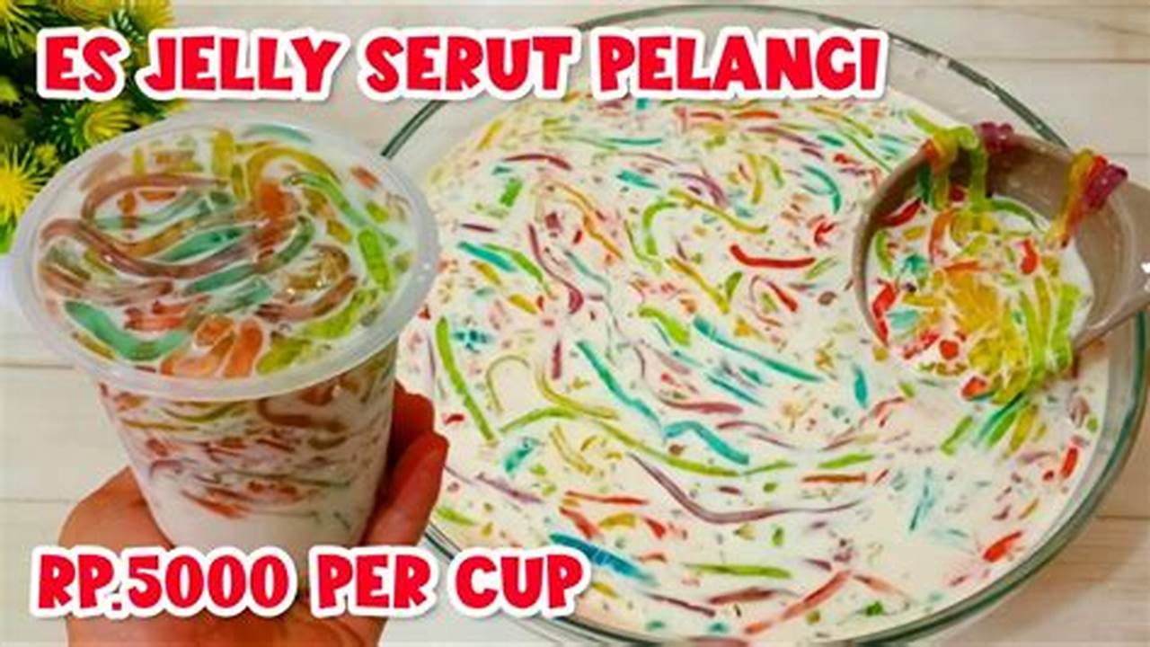 Rahasia Membuat Es Jelly Pelangi yang Menakjubkan dan Menggugah Selera