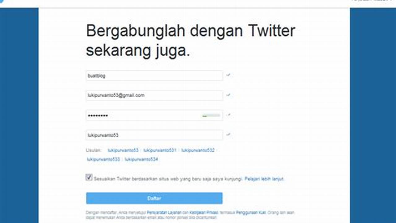 Panduan Lengkap: Cara Mudah Mendaftar Twitter untuk Pemula