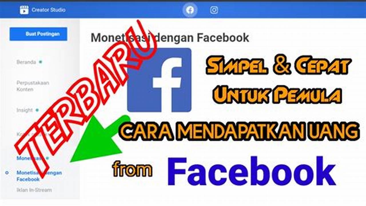 Panduan Lengkap: Cara Mudah Dapat Uang dari Facebook bagi Pemula