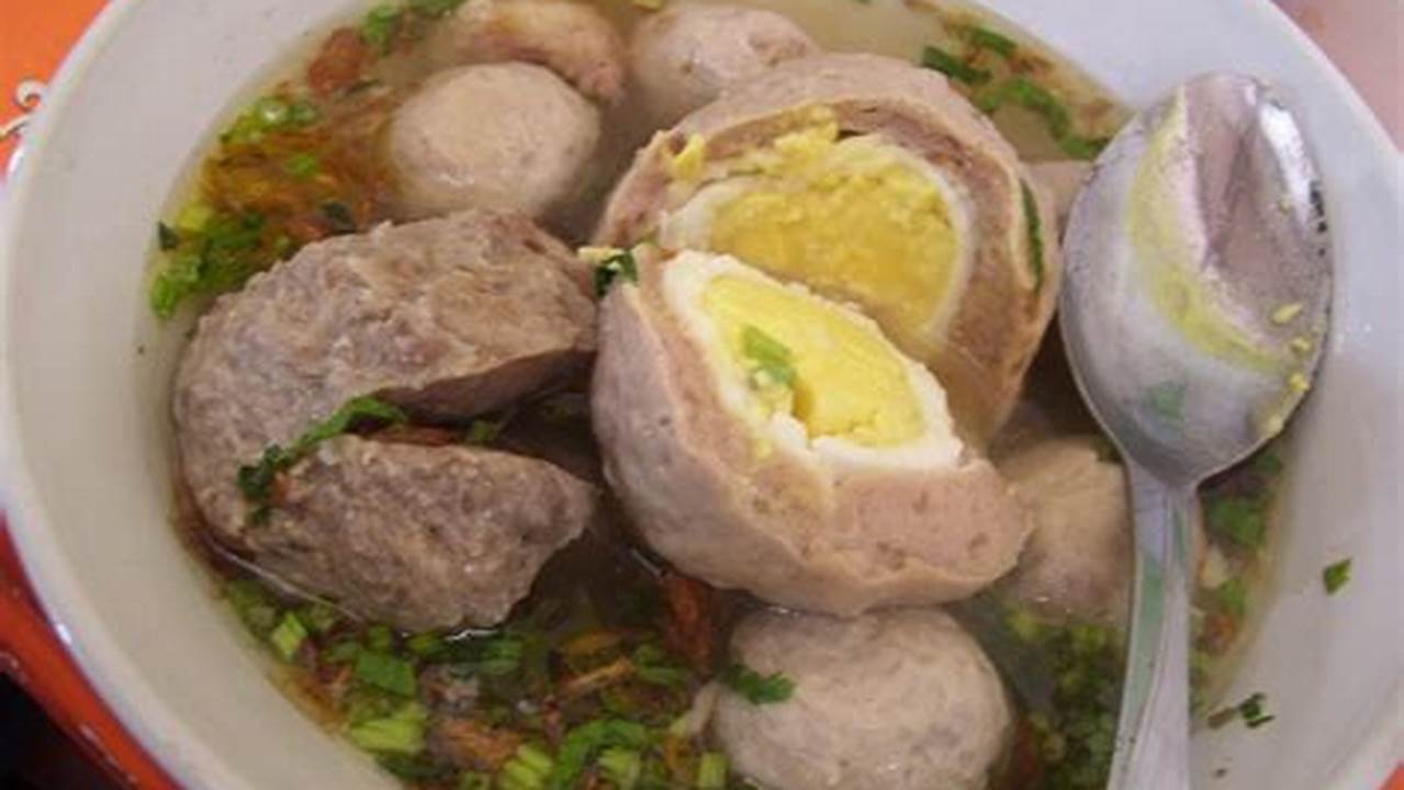 Rahasia Membuat Bakso Isi Telur Super Lezat dan Menggugah Selera